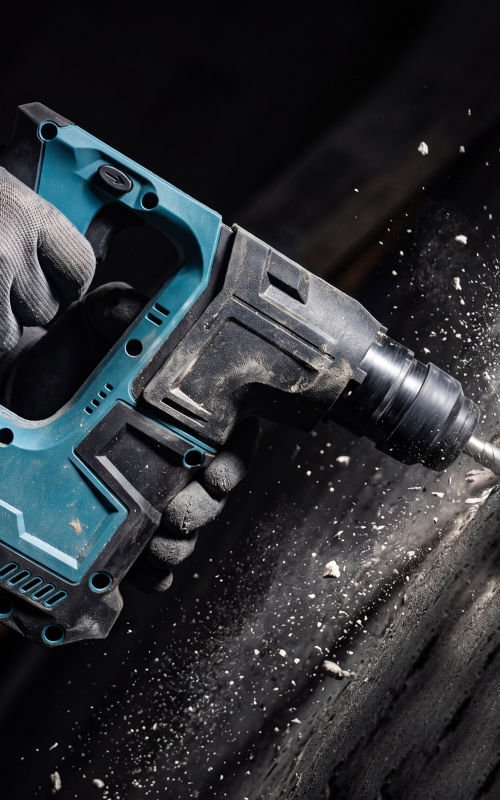 VERSATILE HAMMERING POWER